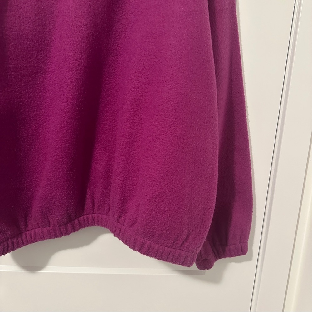 Discovery Bay Adventure Wear Vintage Fleece Purple Sweater Size Large Women’s - Picture 11 of 13